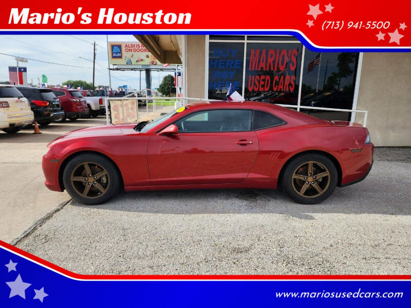 2015 Chevrolet Camaro for sale at Mario's Houston in Houston TX