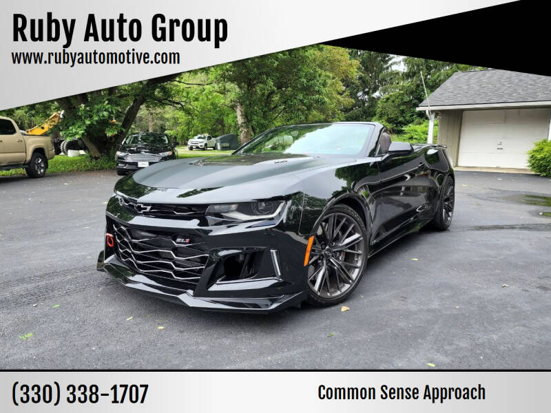 2020 Chevrolet Camaro for sale at Ruby Auto Group in Hudson OH