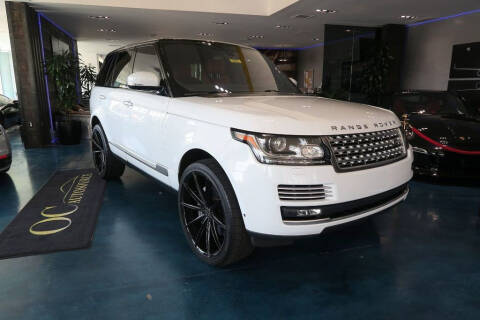 2016 Land Rover Range Rover for sale at OC Autosource in Costa Mesa CA