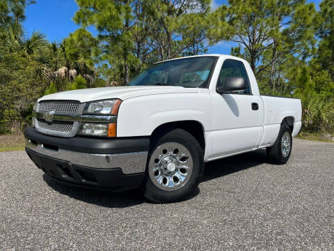 2005 Chevrolet Silverado 1500 for sale at VICTORY LANE AUTO SALES in Port Richey FL