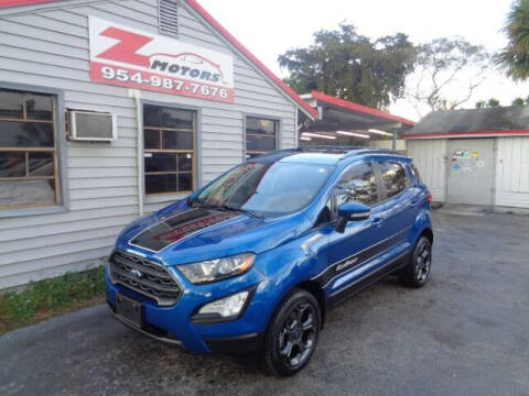2018 Ford EcoSport for sale at Z Motors in North Lauderdale FL