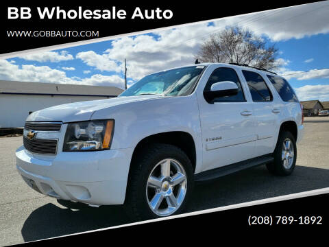 2007 Chevrolet Tahoe for sale at BB Wholesale Auto in Fruitland ID