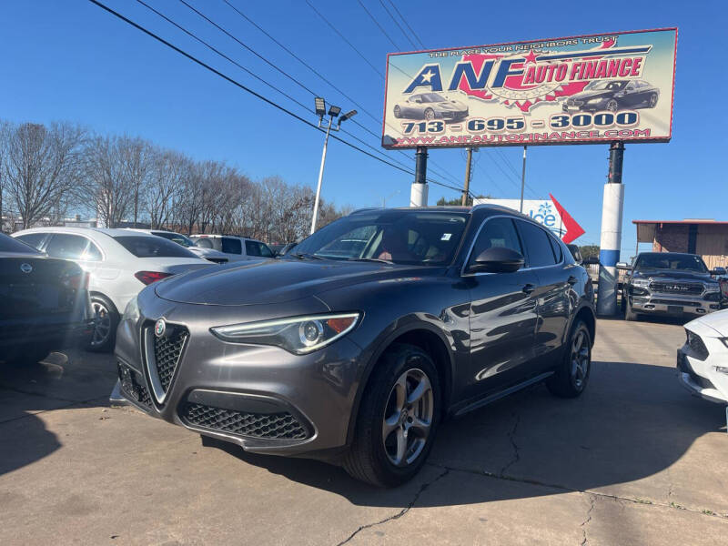 2018 Alfa Romeo Stelvio for sale at ANF AUTO FINANCE in Houston TX