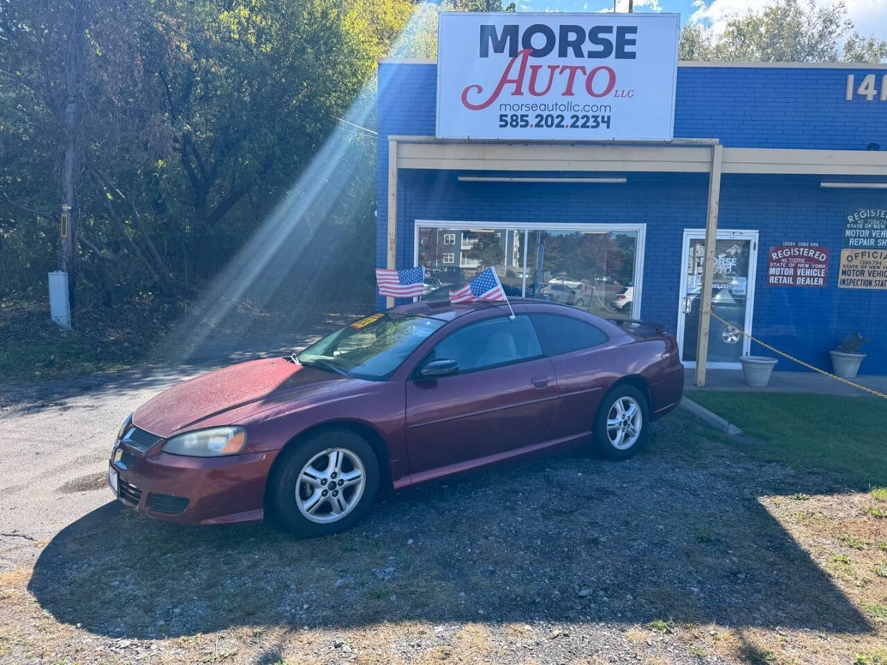 Dk. Red 2004 Dodge Stratus SXT SXT 2dr Coupe 2