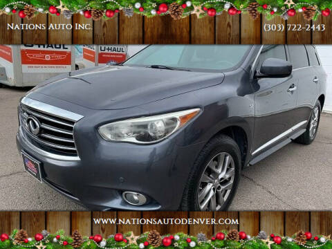 2014 Infiniti QX60 for sale at Nations Auto Inc. in Denver CO