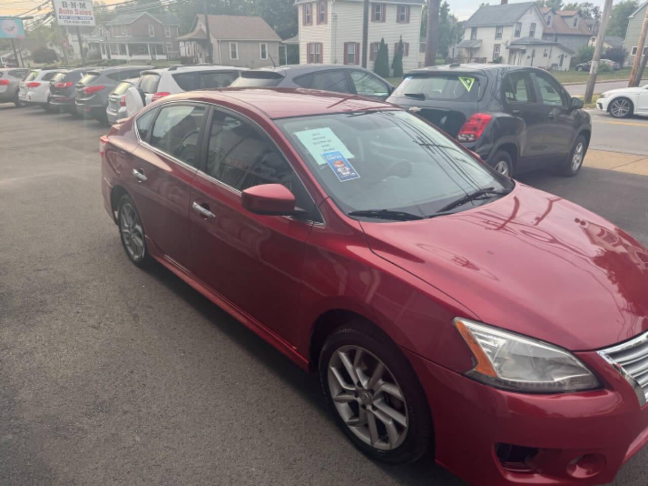 2013 Nissan Sentra for sale at B N M Auto Sales Inc in New Castle, PA