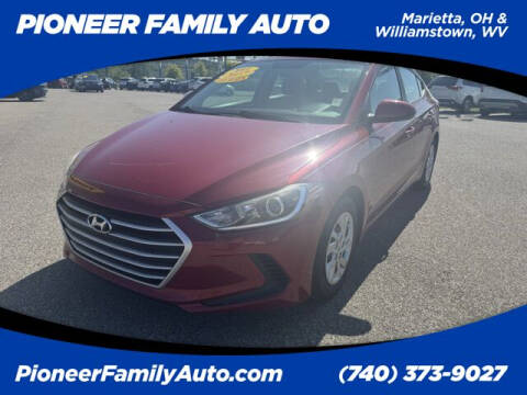 2017 Hyundai Elantra for sale at Pioneer Family Preowned Autos of WILLIAMSTOWN in Williamstown WV