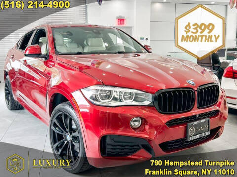 2015 BMW X6 for sale at LUXURY MOTOR CLUB in Franklin Square NY