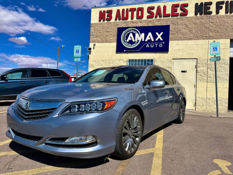 2016 Acura RLX for sale at M 3 AUTO SALES in El Paso TX