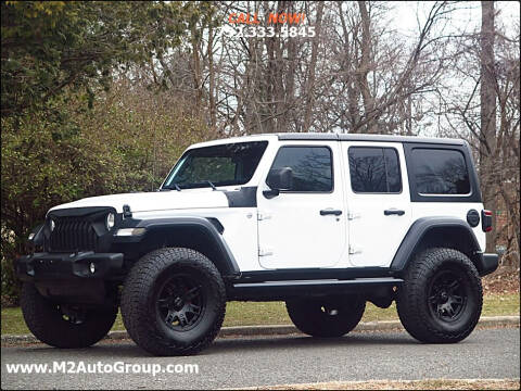 2018 Jeep Wrangler Unlimited for sale at M2 Auto Group Llc. EAST BRUNSWICK in East Brunswick NJ