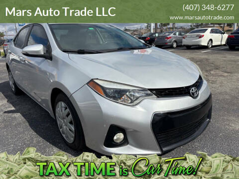 2014 Toyota Corolla for sale at Mars Auto Trade LLC in Orlando FL