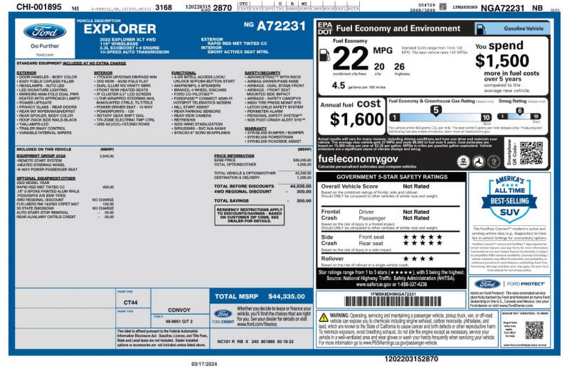2022 Ford Explorer XLT