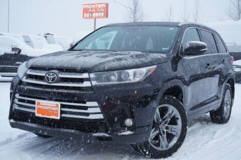 2018 Toyota Highlander for sale at Frontier Auto & RV Sales in Anchorage AK
