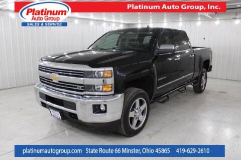 2016 Chevrolet Silverado 2500HD for sale at Platinum Auto Group Inc. in Minster OH