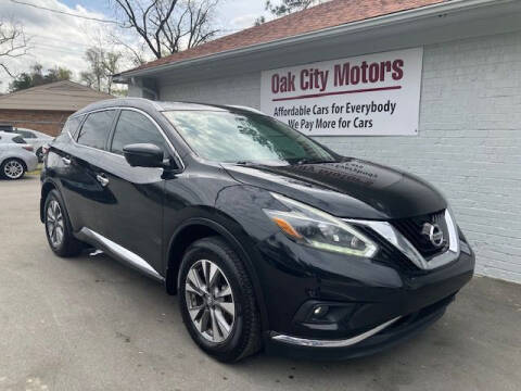 2018 Nissan Murano for sale at Oak City Motors in Garner NC