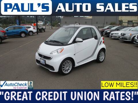 2013 Smart fortwo for sale at Paul's Auto Sales in Eugene OR