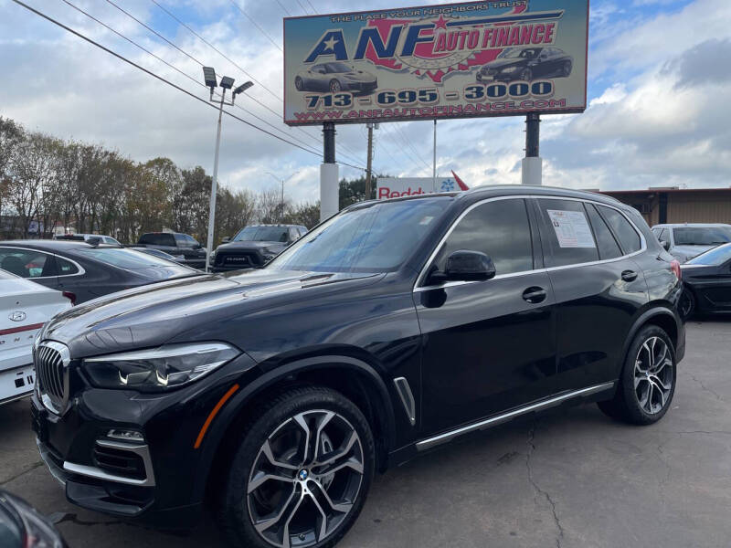 2020 BMW X5 for sale at ANF AUTO FINANCE in Houston TX