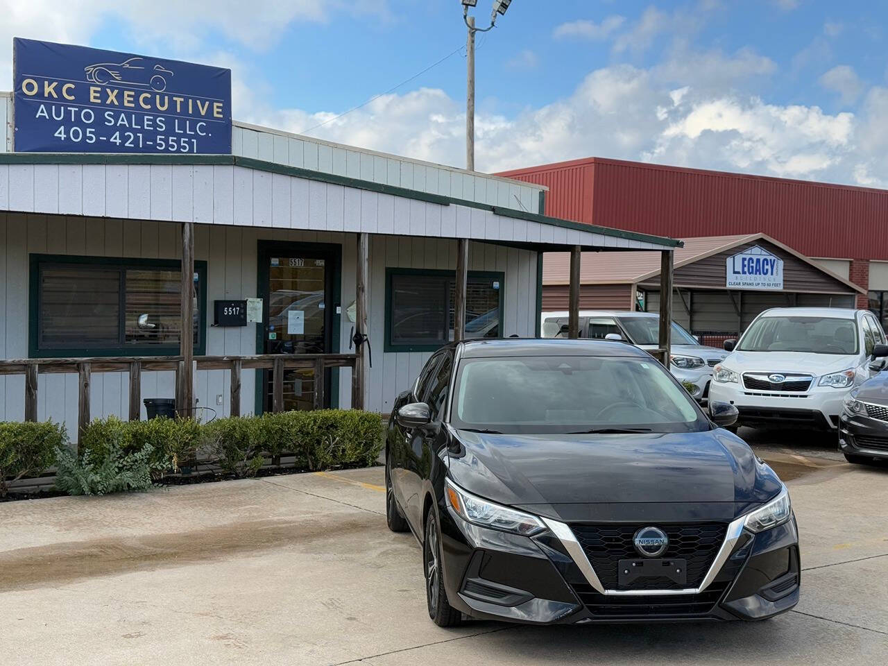 2021 Nissan Sentra for sale at OKC EXECUTIVE AUTO SALES in Oklahoma City, OK