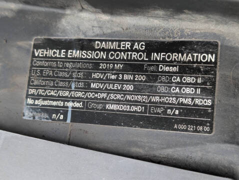 2019 Freightliner Sprinter