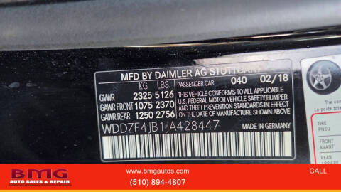 2018 Mercedes-Benz E-Class E 300