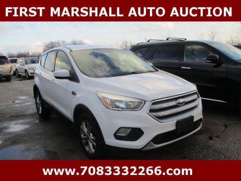 2017 Ford Escape for sale at First Marshall Auto Auction in Harvey IL