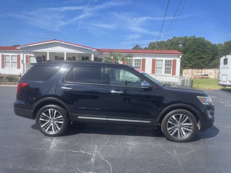 Used 2016 Ford Explorer Platinum with VIN 1FM5K8HTXGGC53854 for sale in West Columbia, SC