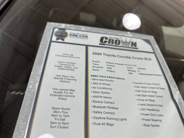 2026 Toyota Corolla Cross XLE