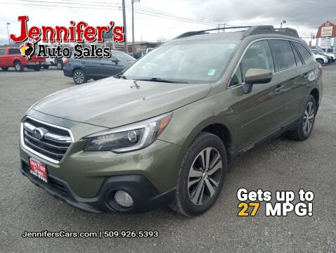 2018 Subaru Outback for sale at Jennifer's Auto Sales in Spokane Valley WA