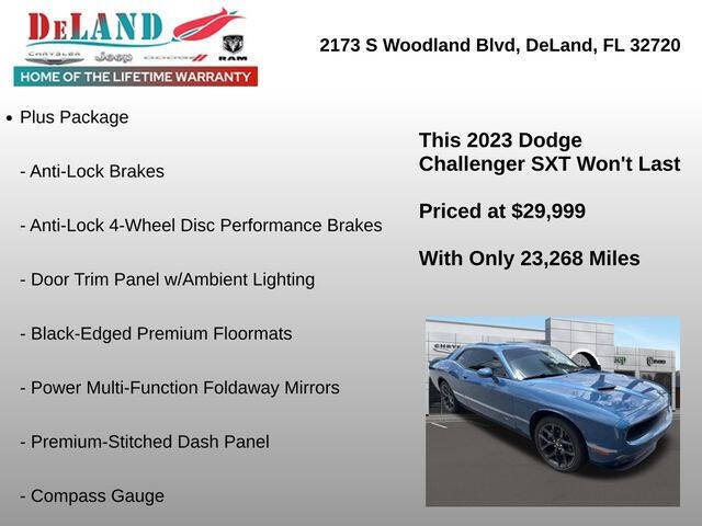 2023 Dodge Challenger SXT