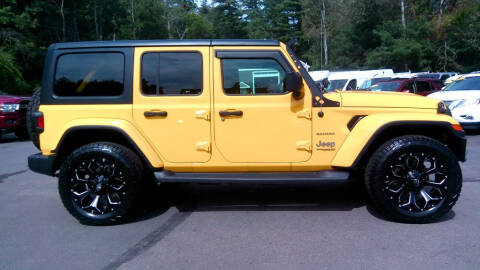 2018 Jeep Wrangler Unlimited for sale at Mark's Discount Truck & Auto in Londonderry NH