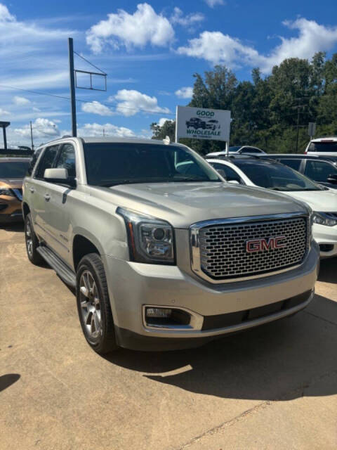 2016 GMC Yukon for sale at Good Cars and Trucks Wholesale, LLC in Crystal Springs, MS