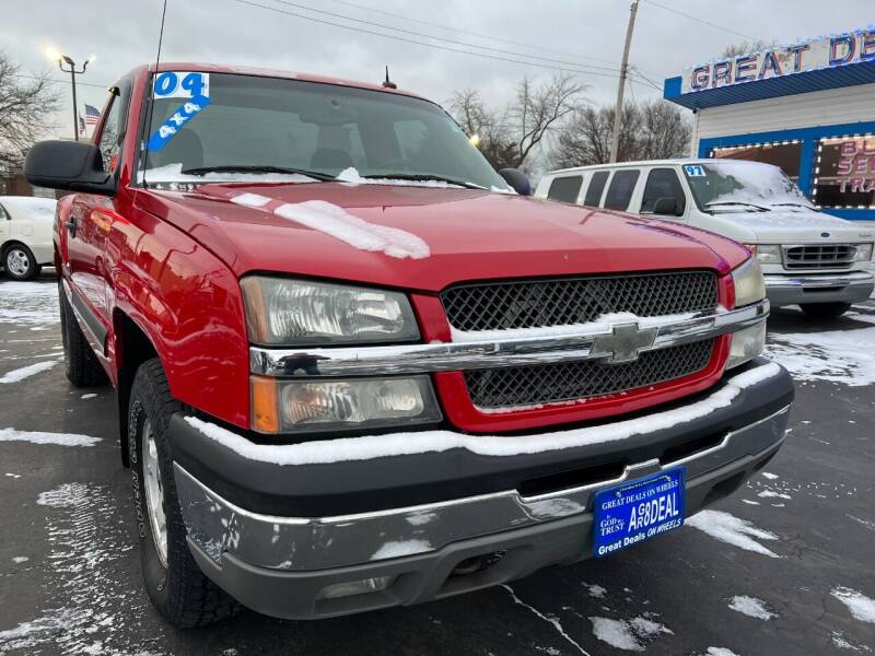 2004 Chevrolet Silverado 1500 for sale at GREAT DEALS ON WHEELS in Michigan City IN