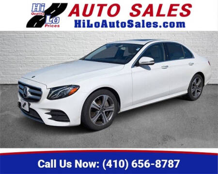 2020 Mercedes-Benz E-Class for sale at Hi-Lo Auto Sales in Frederick MD