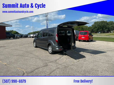2015 Ford Transit Connect for sale at Summit Auto & Cycle in Zumbrota MN