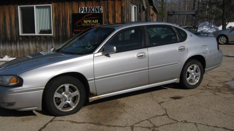 2005 Chevrolet Impala for sale at Spear Auto Sales in Wadena MN