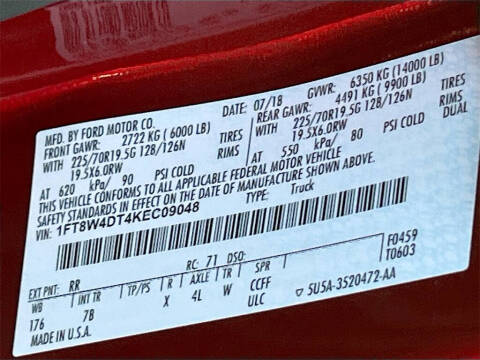 2019 Ford F-450 Super Duty Platinum