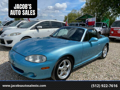 2002 Mazda MX-5 Miata for sale at JACOB'S AUTO SALES in Kyle TX