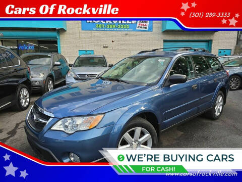 2008 Subaru Outback for sale at Cars Of Rockville in Rockville MD