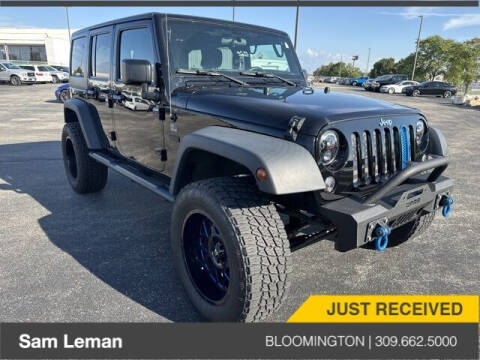 2017 Jeep Wrangler Unlimited for sale at Sam Leman CDJR Bloomington in Bloomington IL