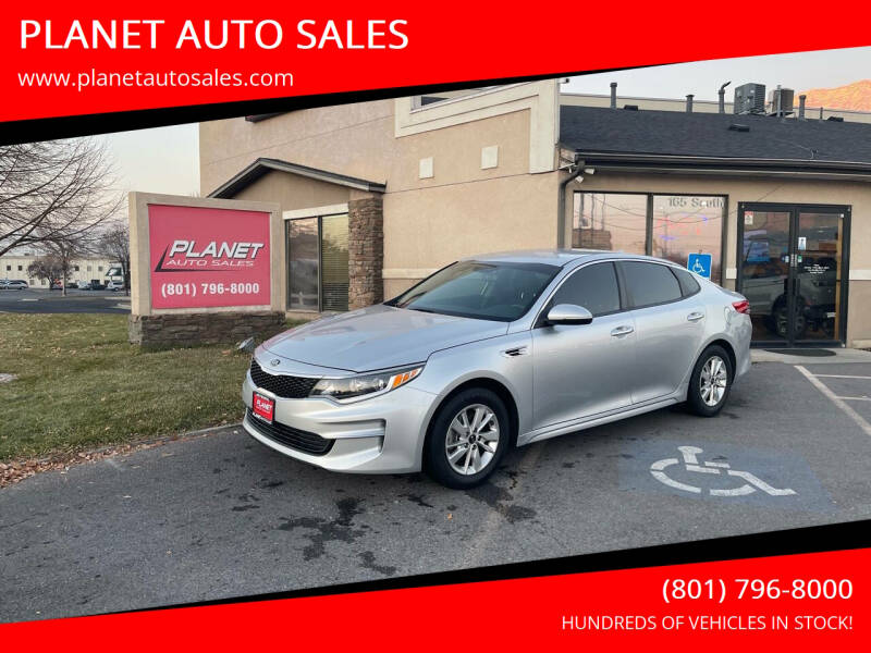 2018 Kia Optima for sale at PLANET AUTO SALES in Lindon UT