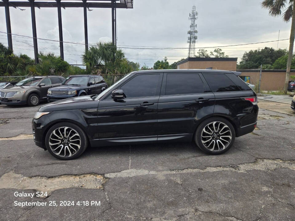 2017 Land Rover Range Rover Sport for sale at PC Auto Sales LLC in Jacksonville, FL