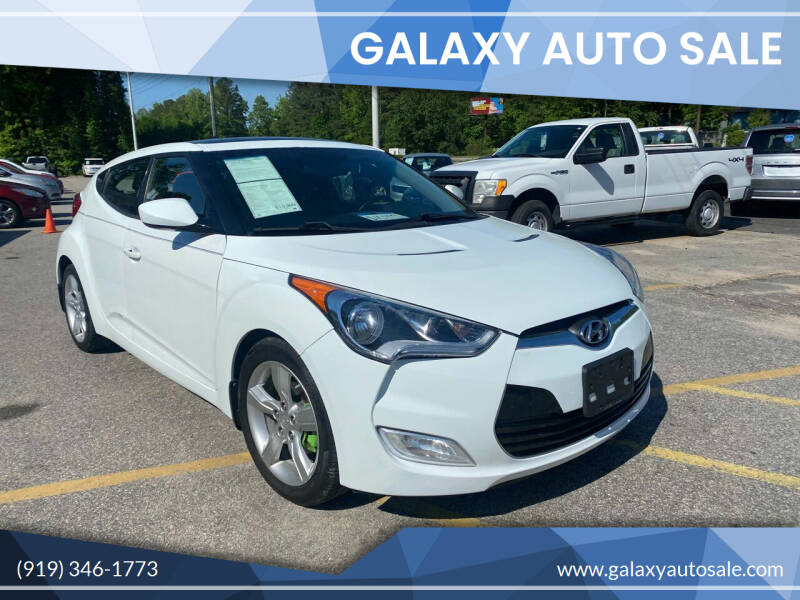 2014 Hyundai Veloster for sale at Galaxy Auto Sale in Fuquay Varina NC
