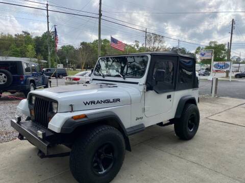 1993 Jeep Wrangler for sale at INTERSTATE AUTO SALES in Pensacola FL