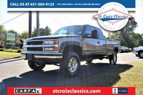 1996 Chevrolet C/K 2500 Series for sale at St. Croix Classics in Lakeland MN
