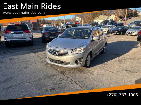 2019 Mitsubishi Mirage G4 for sale at East Main Rides in Marion VA