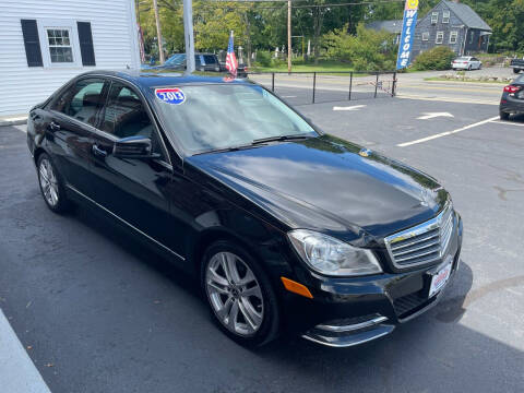 2013 Mercedes-Benz C-Class for sale at 5 Corner Auto Sales Inc. in Brockton MA