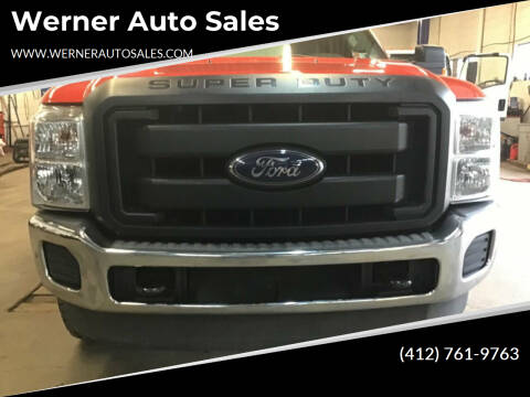 2016 Ford F-350 Super Duty for sale at Werner Auto Sales in Pittsburgh PA