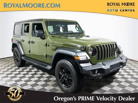 2022 Jeep Wrangler Unlimited for sale at Royal Moore Custom Finance in Hillsboro OR