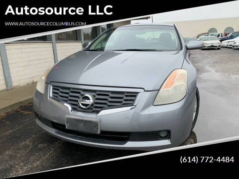 2008 Nissan Altima for sale at Autosource LLC in Columbus OH