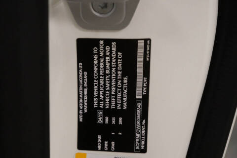 2019 Aston Martin DB11 Volante